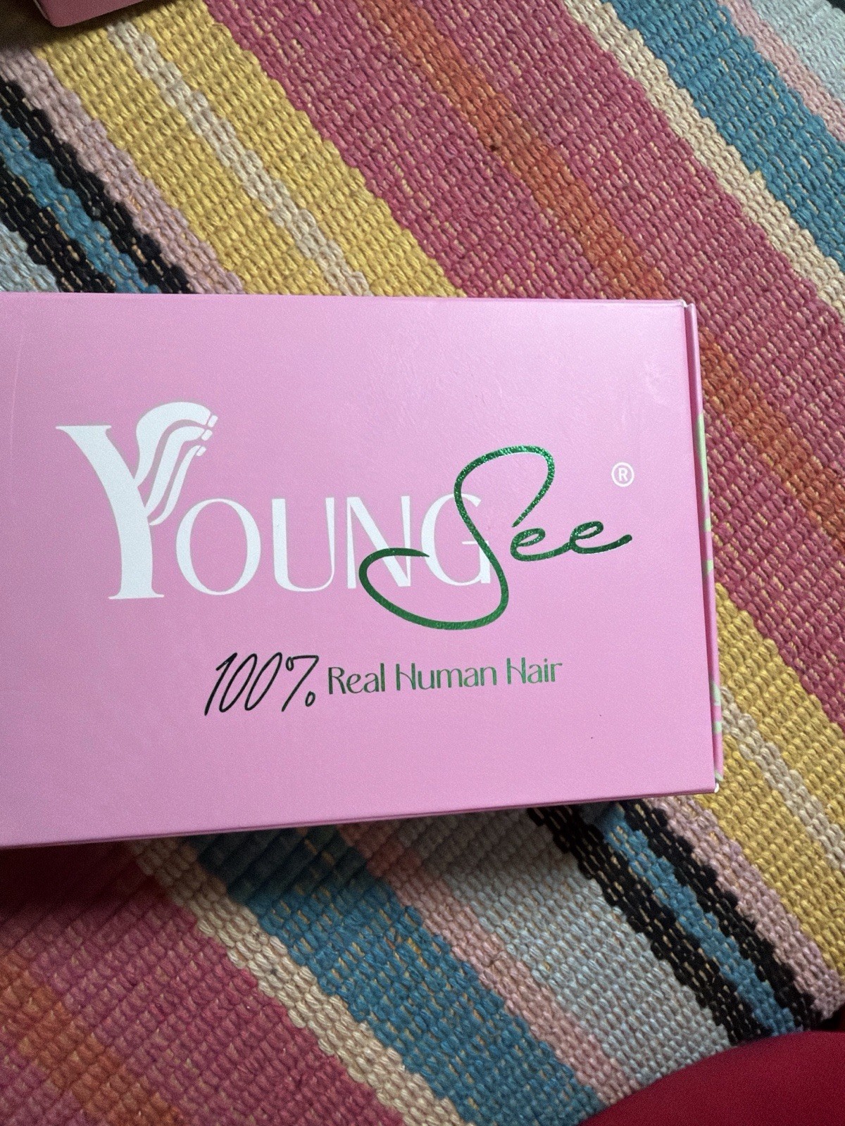 YouGee I Tip Hair Extensions 24in 50g Human Hair Black 51 Strands New
