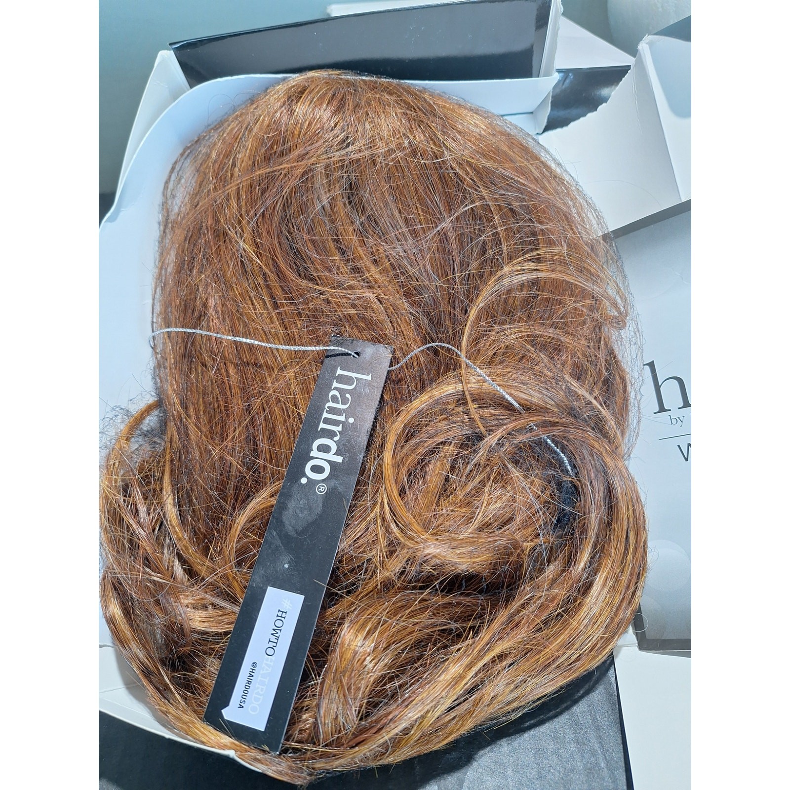 HairUWear Long & Straight Wig R3025S+ Glazed Cinnamon Medium Red Ginger Average