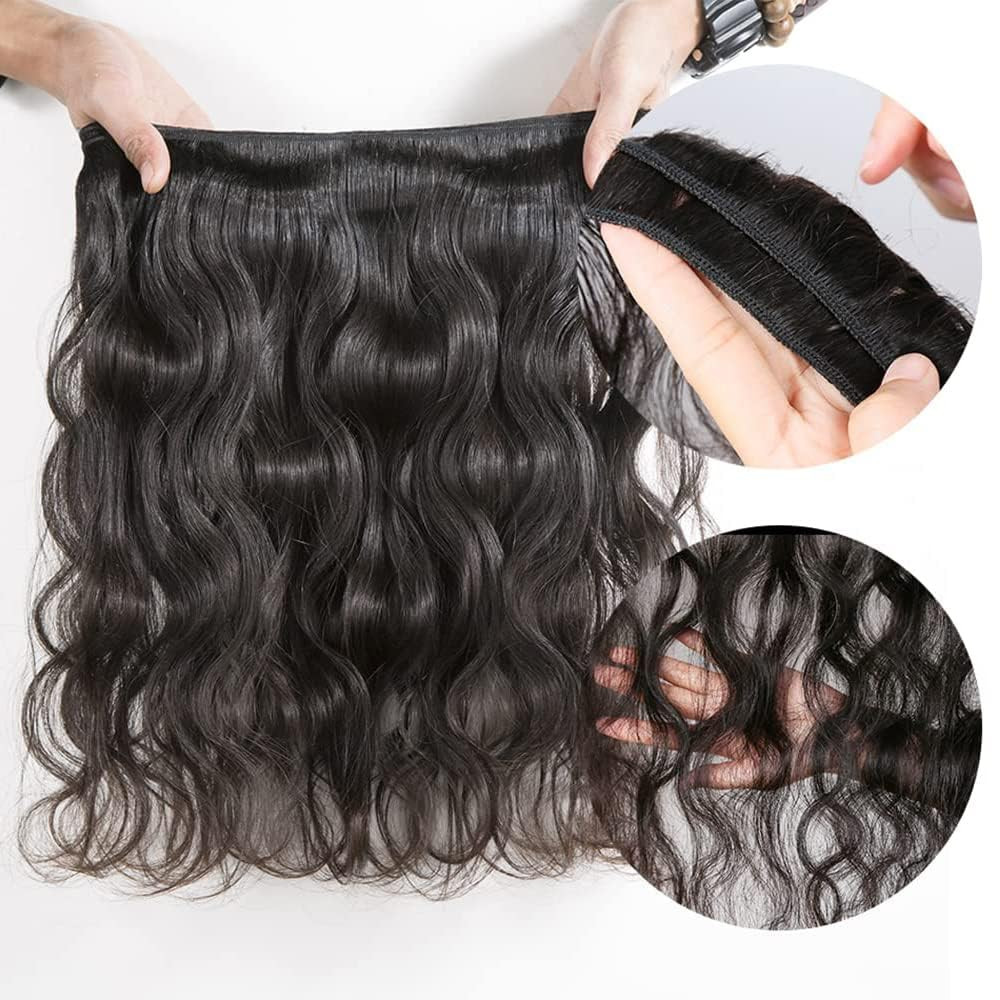 Body Wave Bundles Human Hair 18 20 22 Inch 10A Brazilian Body Wave Human Hair Bu