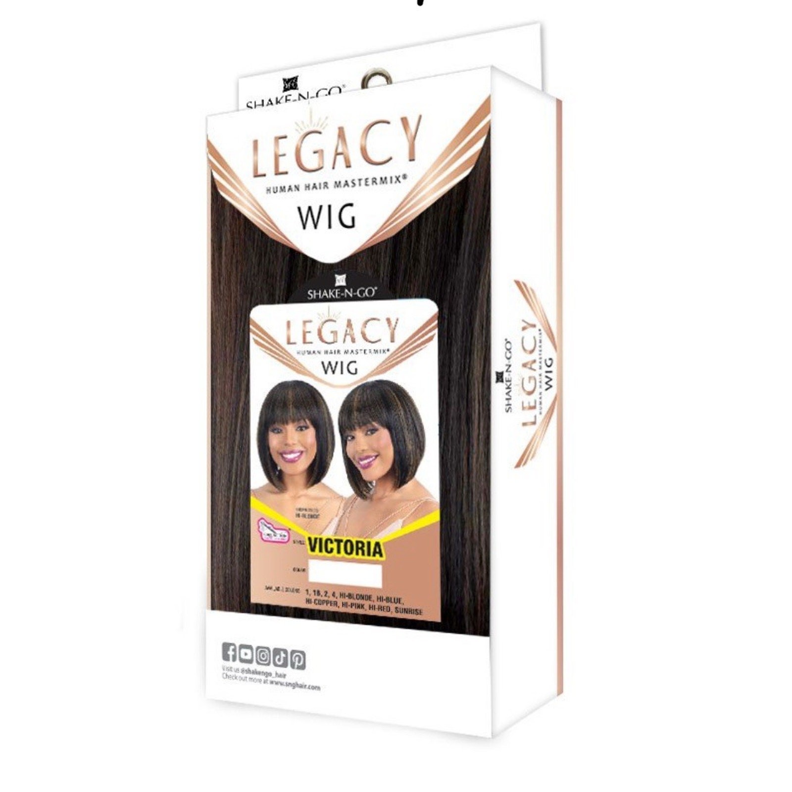 C22 SHAKE N GO LEGACY HUMAN HAIR BLEND WIG – VICTORIA