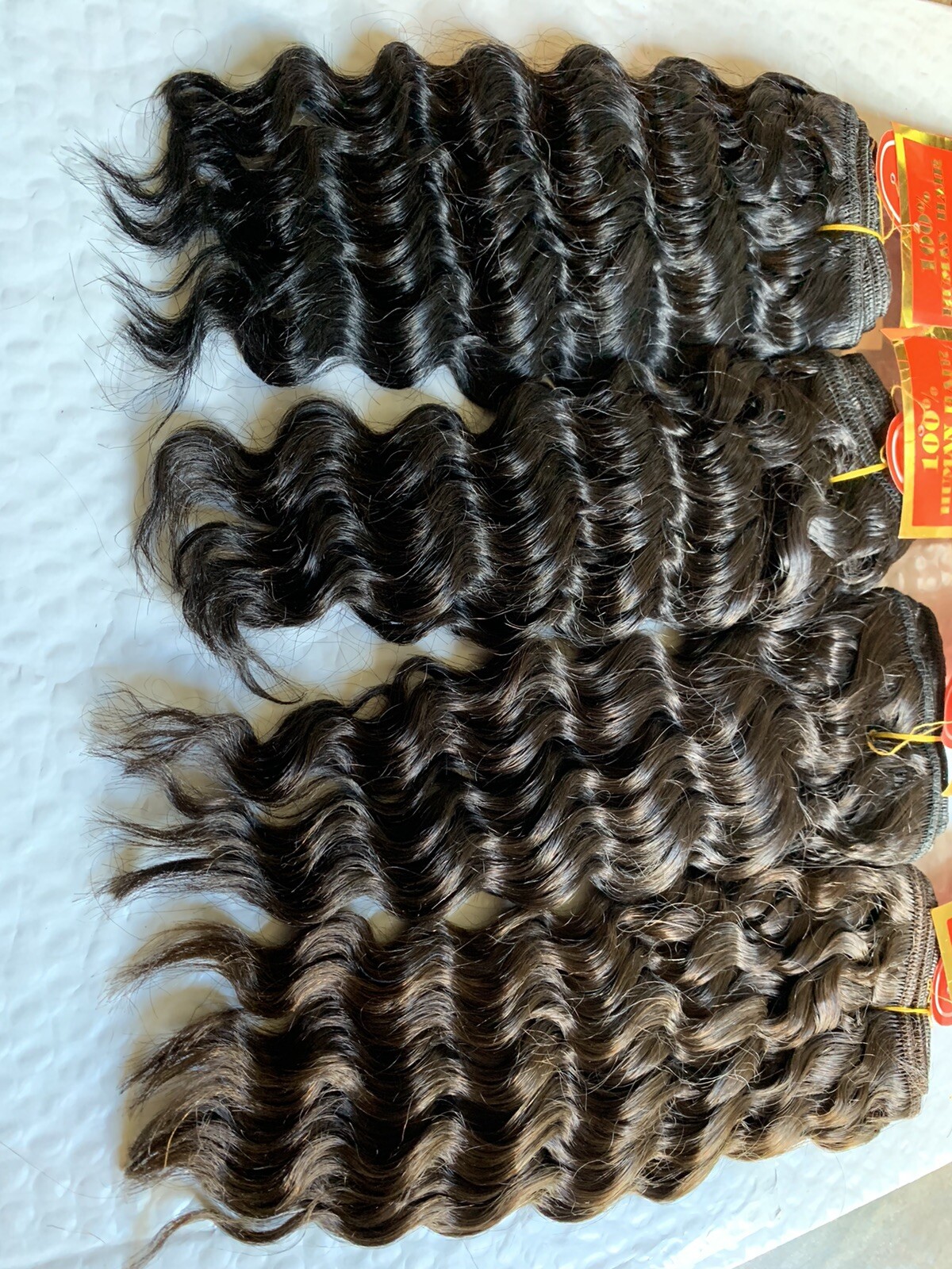 100% Human Hair for Weaving by Excel, Deep Wave Style, Feels soft and Lovely!