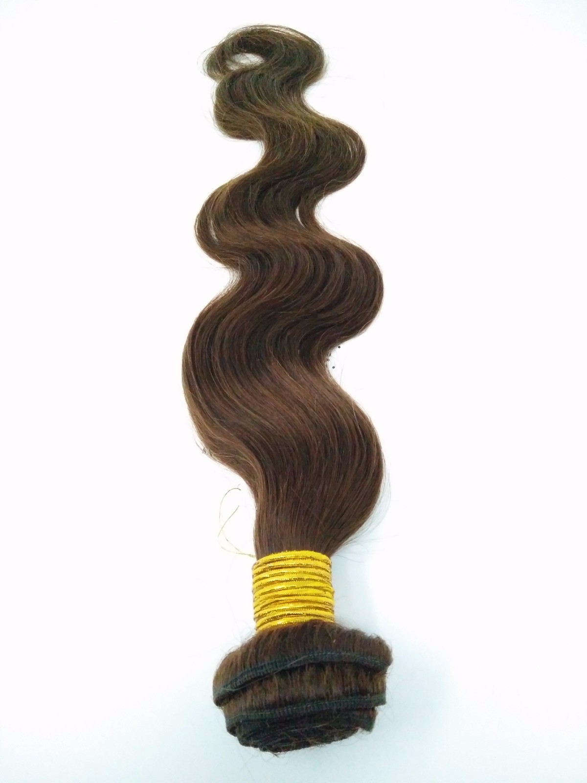Medium Brown #4 Body Wave Wavy Sew In Hair Weave Extension 100 Human Ali Bundle