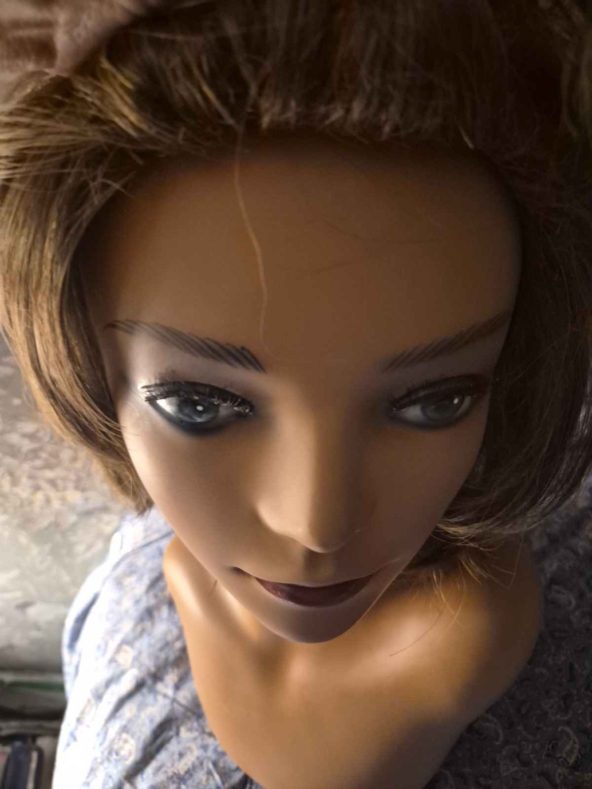 Paula Young Evelyn-A Synthetic Layered Straight Wig Classic Cap 8/12A Pecan