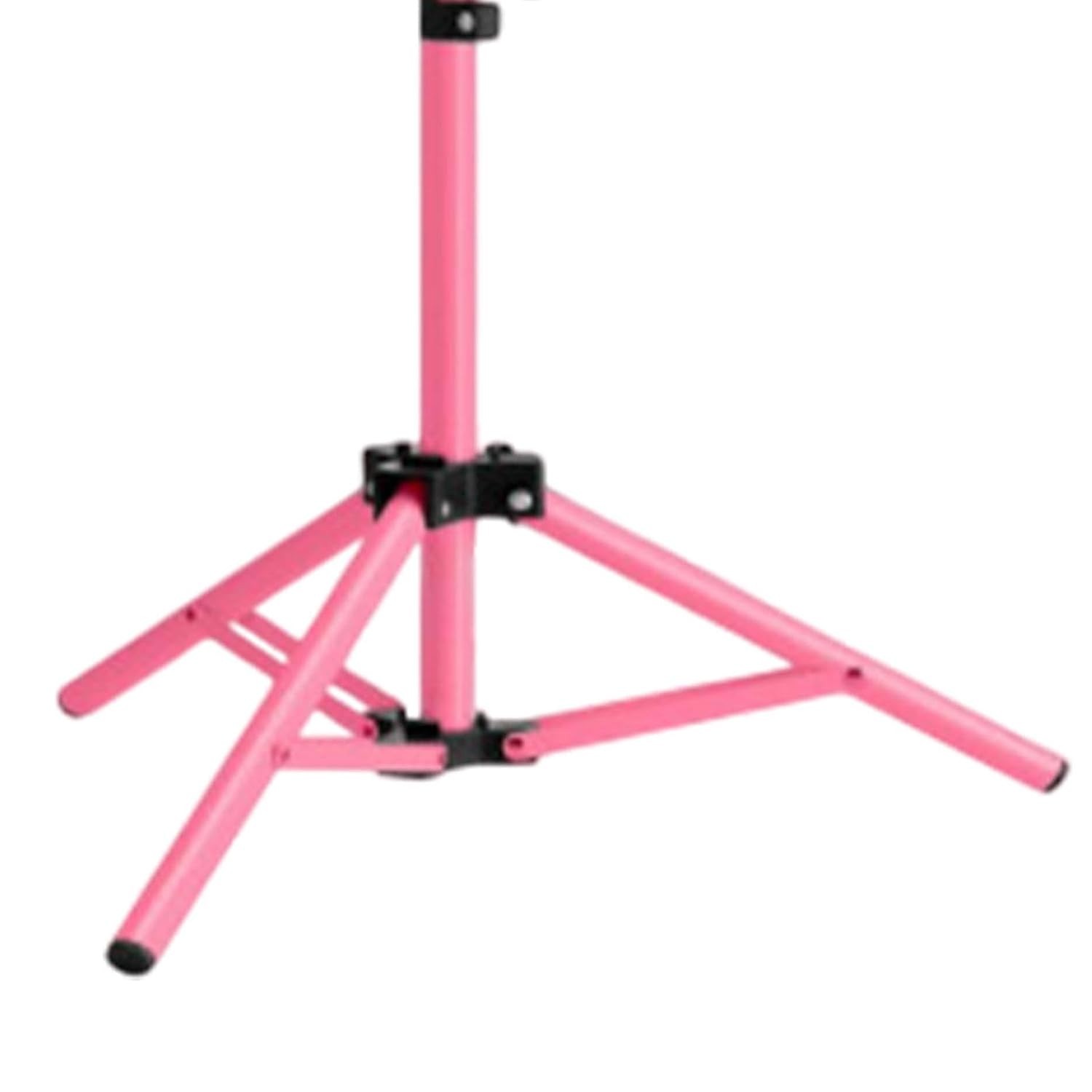 Pink Braiding Hair Rack 144 Pegs Adjustable extension holder hanger tripod tool