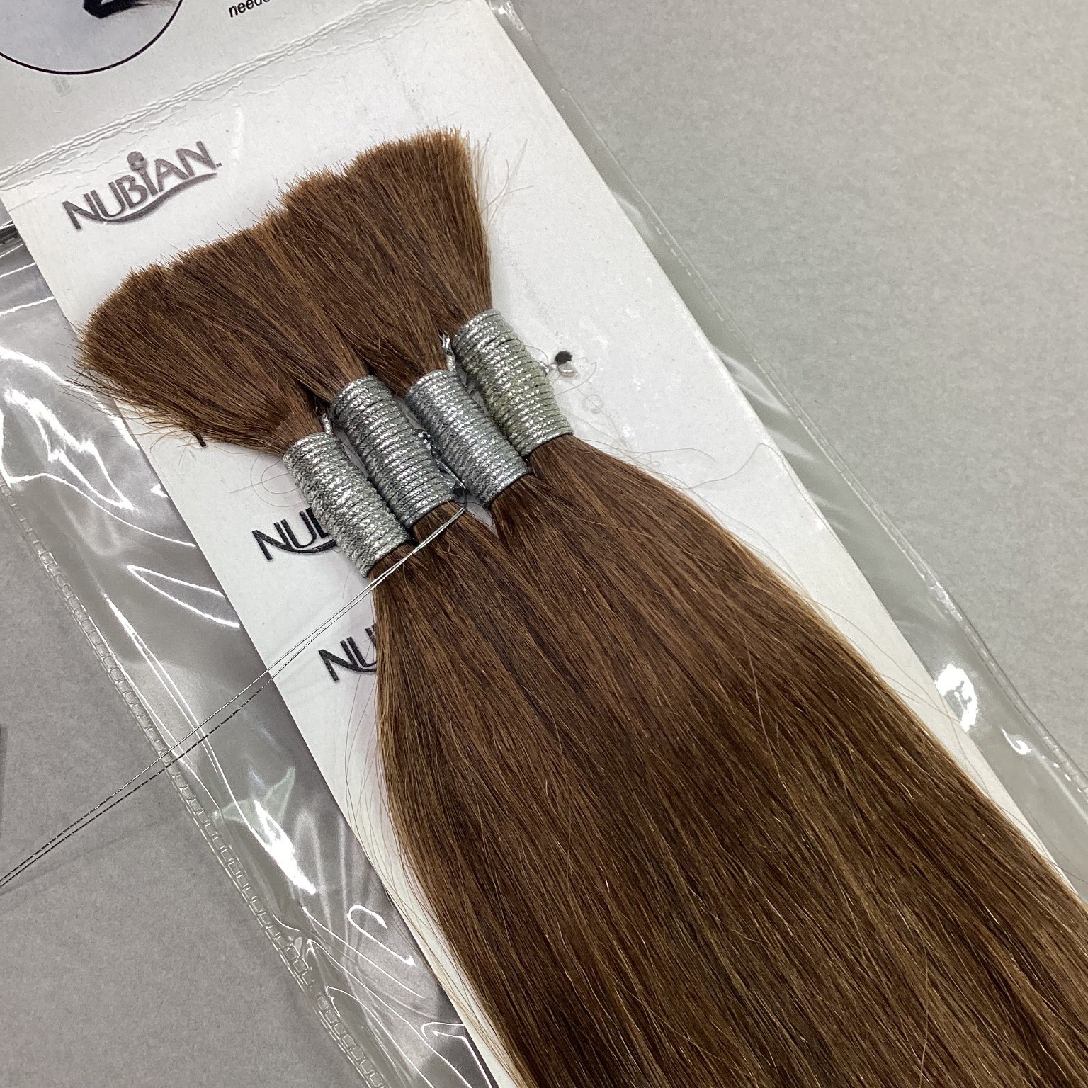 NUBIAN Premium Yaky Bulk Human Hair Extensions F509 18-20″ Braiding Weaving