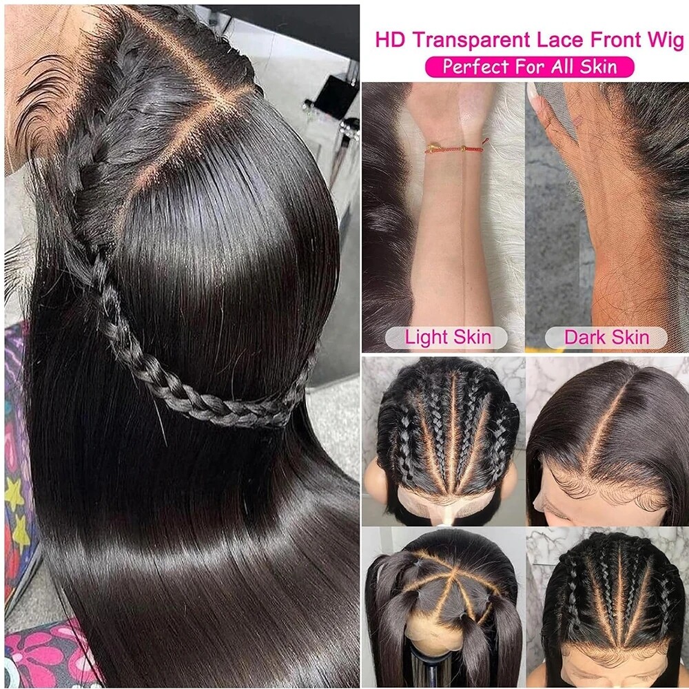 Ash Blonde Full Lace Wig Body Wave Women Glueless Human Hair Wig 613 Can be Dyed