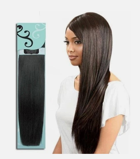 INDI REMI Premium Virgin Hair – Natural Yaky Straight Human Hair Weave
