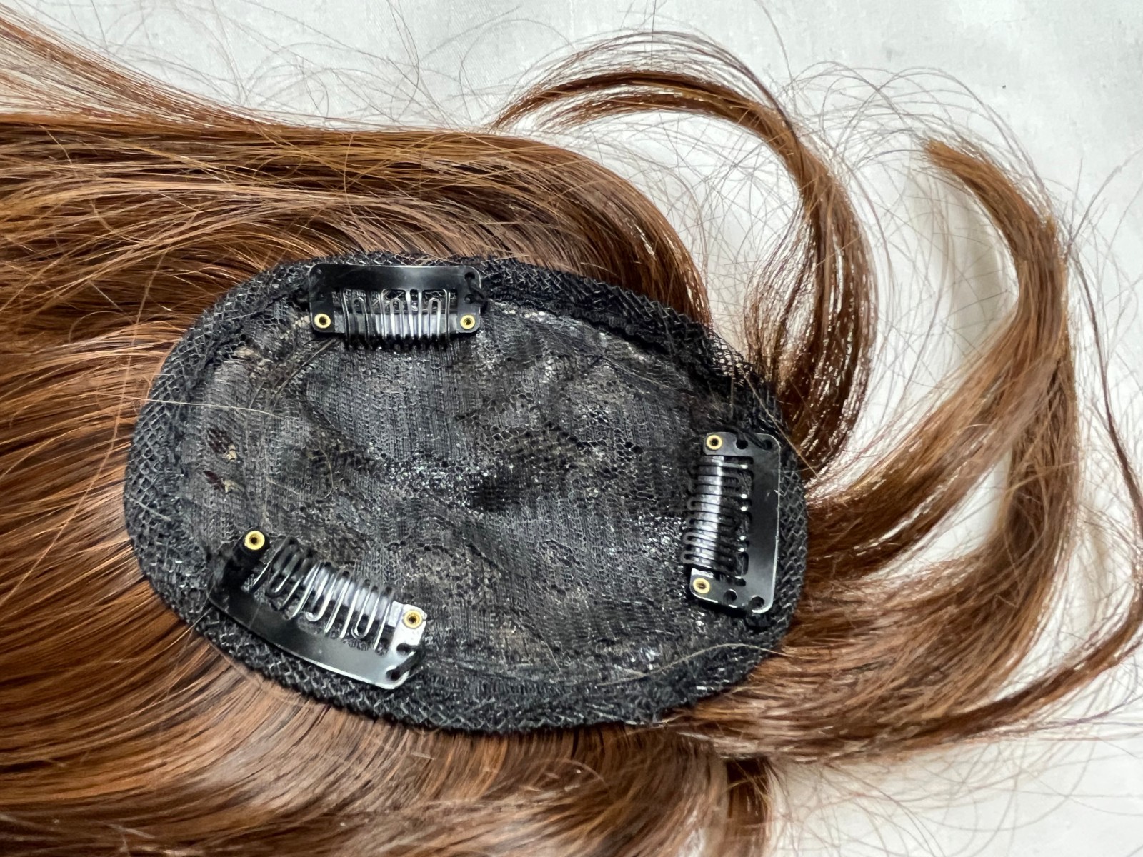 Medium Reddish Brown Hair top Piece