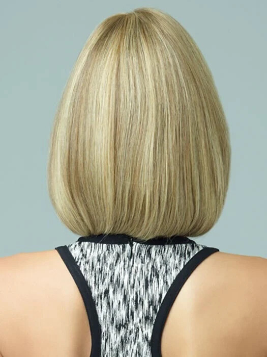 Paloma wig Revlon $Golden Wheat Human Hair Monotop bang bob straight