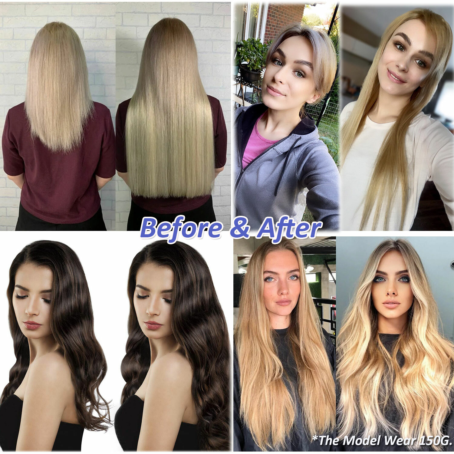 US Micro Ring Loop Tip Remy Human Hair Extensions Silky Straight Micro Bead Link