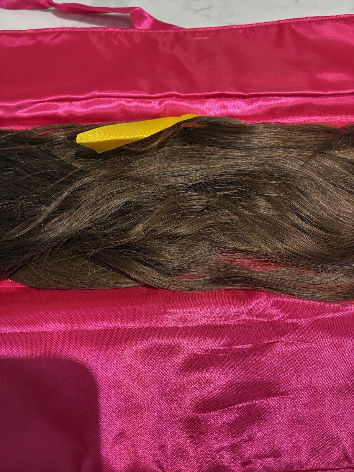 100% Human Hair Wavy Weft Hair Extension 21-30in Medium Brown Women