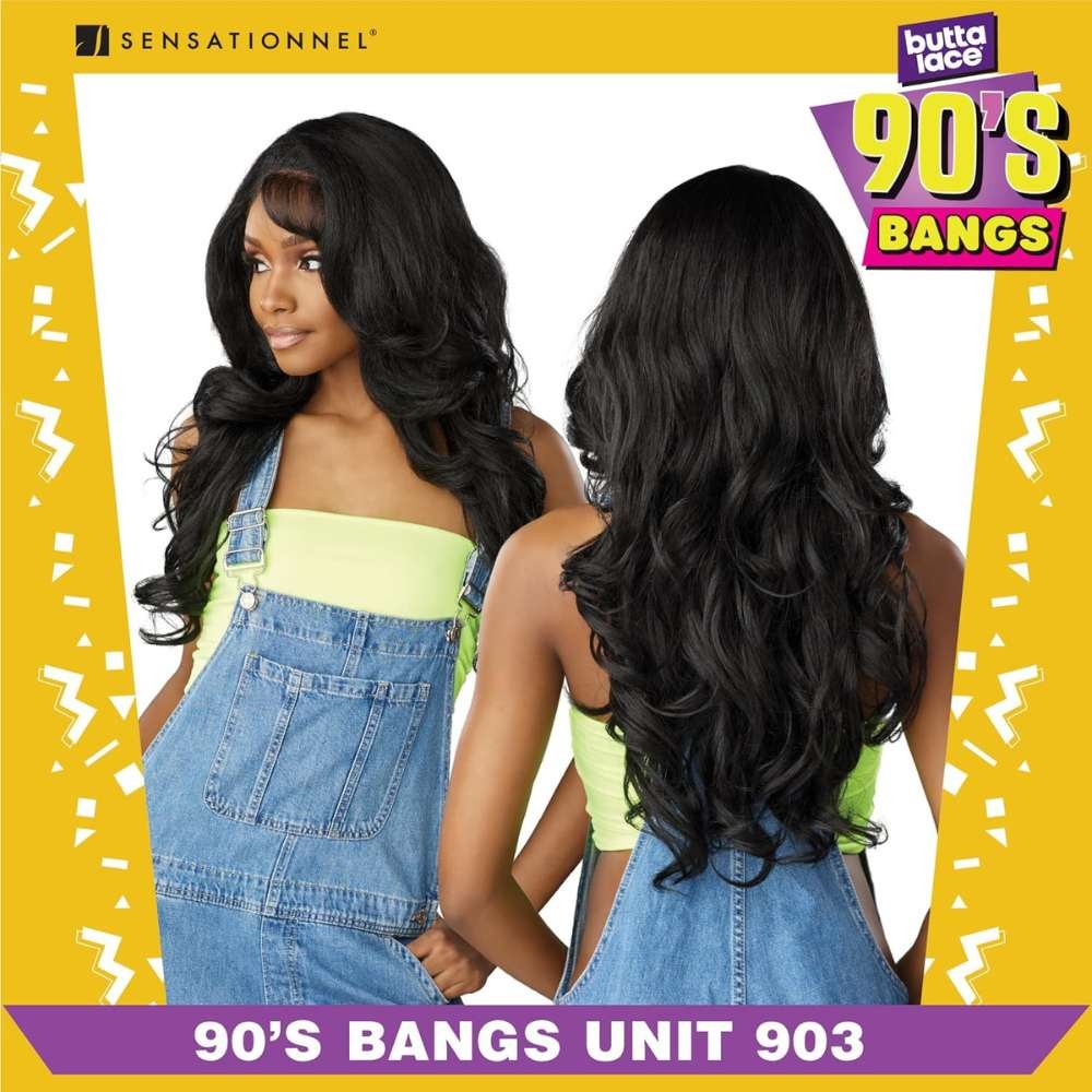 Sensationnel Butta HD Lace Front Wig – 90’s Bangs Unit 903