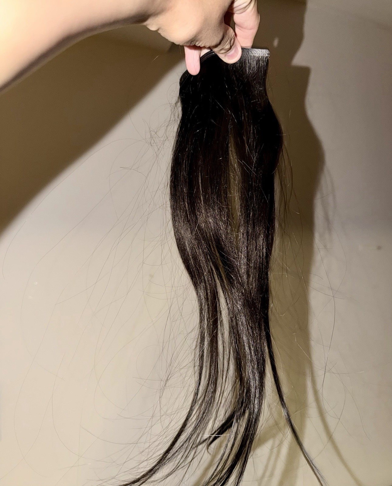Luxy Hair Halo 16” Off Black 140g