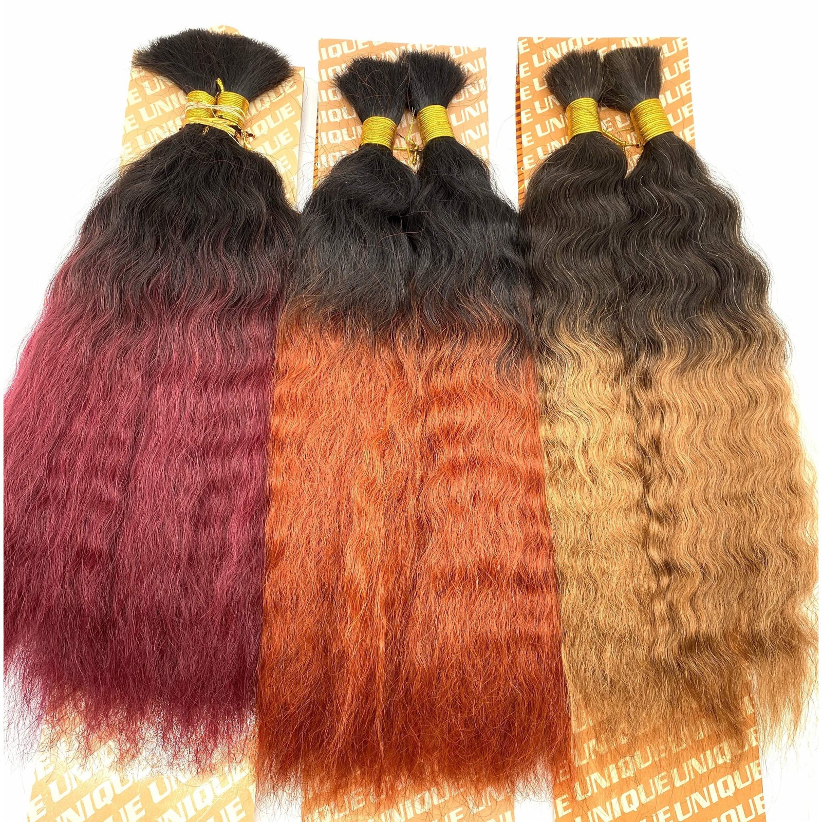 Unique’s Super Bulk / 100% Human Hair 14”