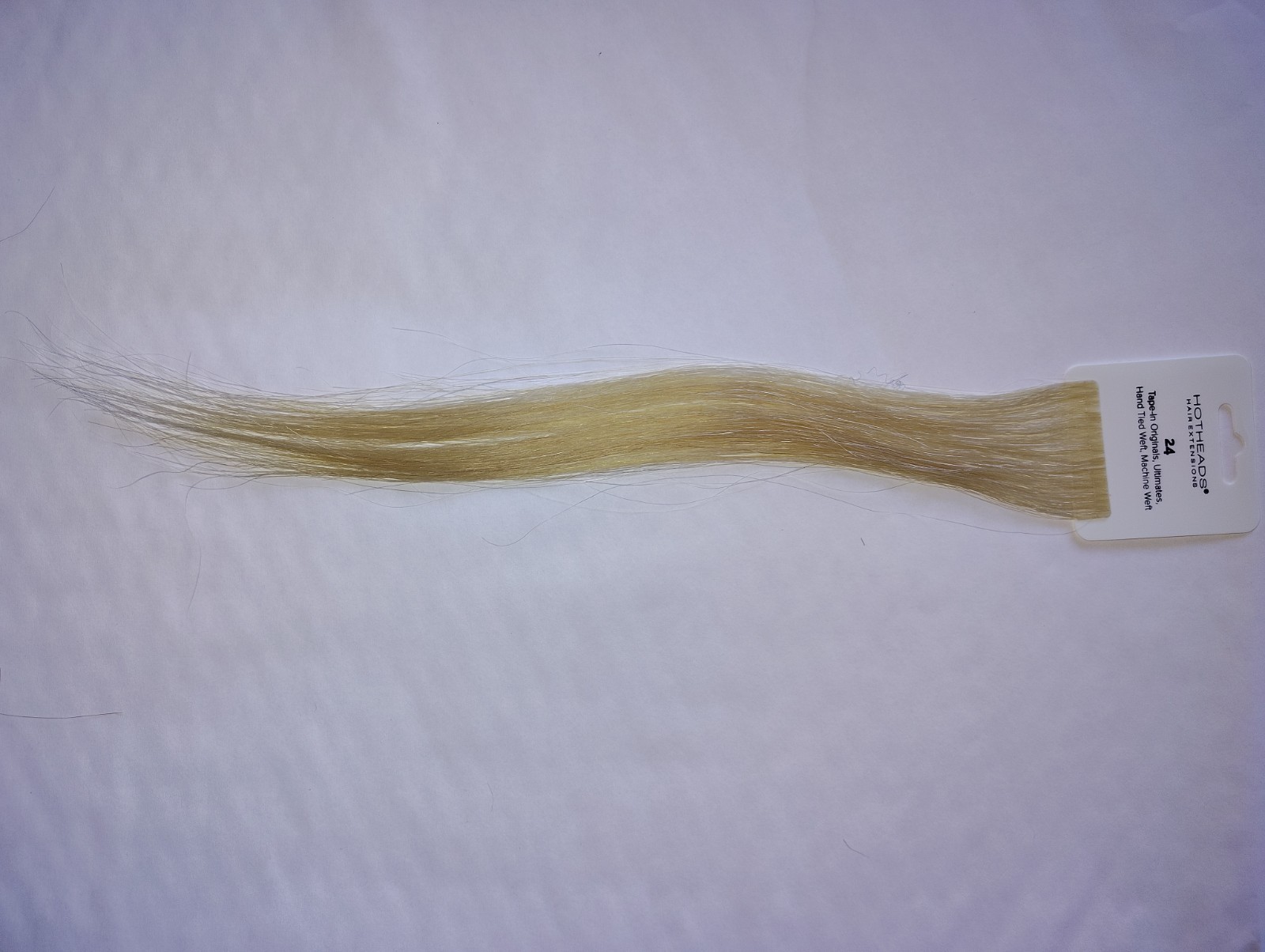 Hotheads 12 Inch Tape-in Extensions, Lot Of 7, #24