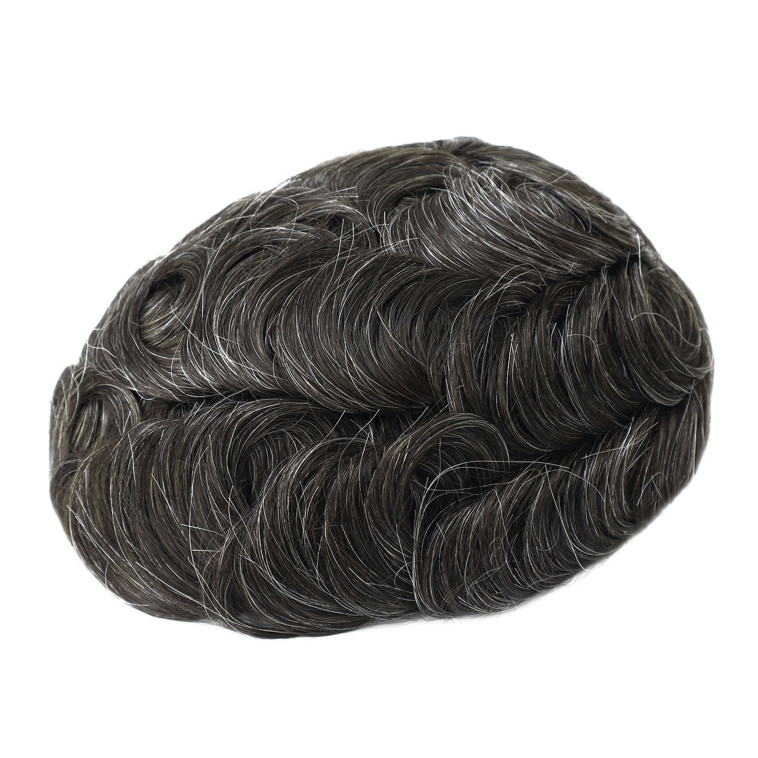 Toupee for Men Human Hair French Lace Hairpiece Q6 Human Hair System 8X10 #220