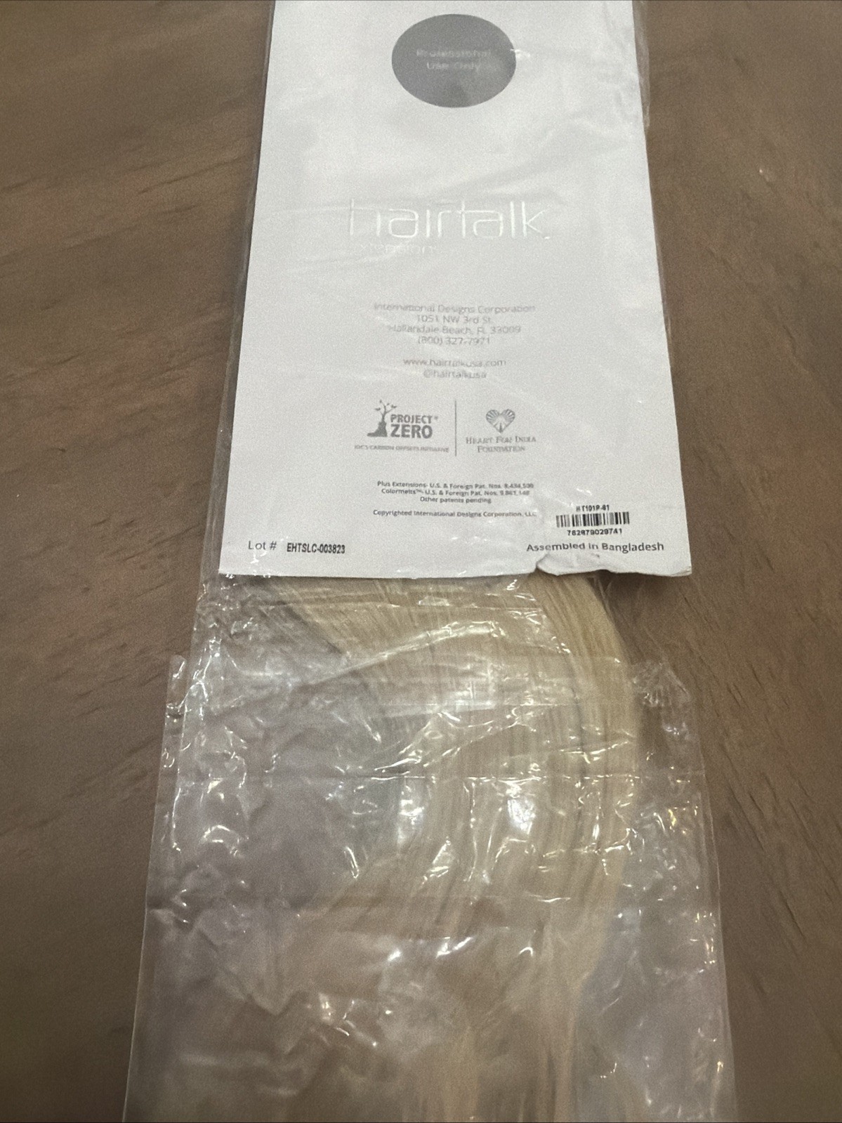 Hairtalk Extensions Original Pro 17in Color 61 HT101P 20 Bands
