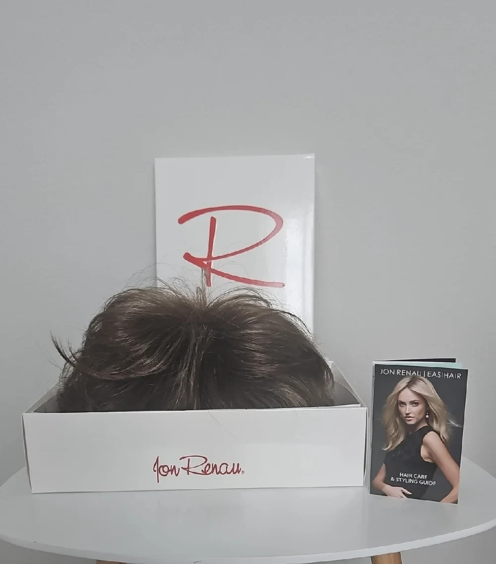 Jon Renau “Jazz” Woman’s Synthetic Wig Brown with Blonde Highlights Classic Cap