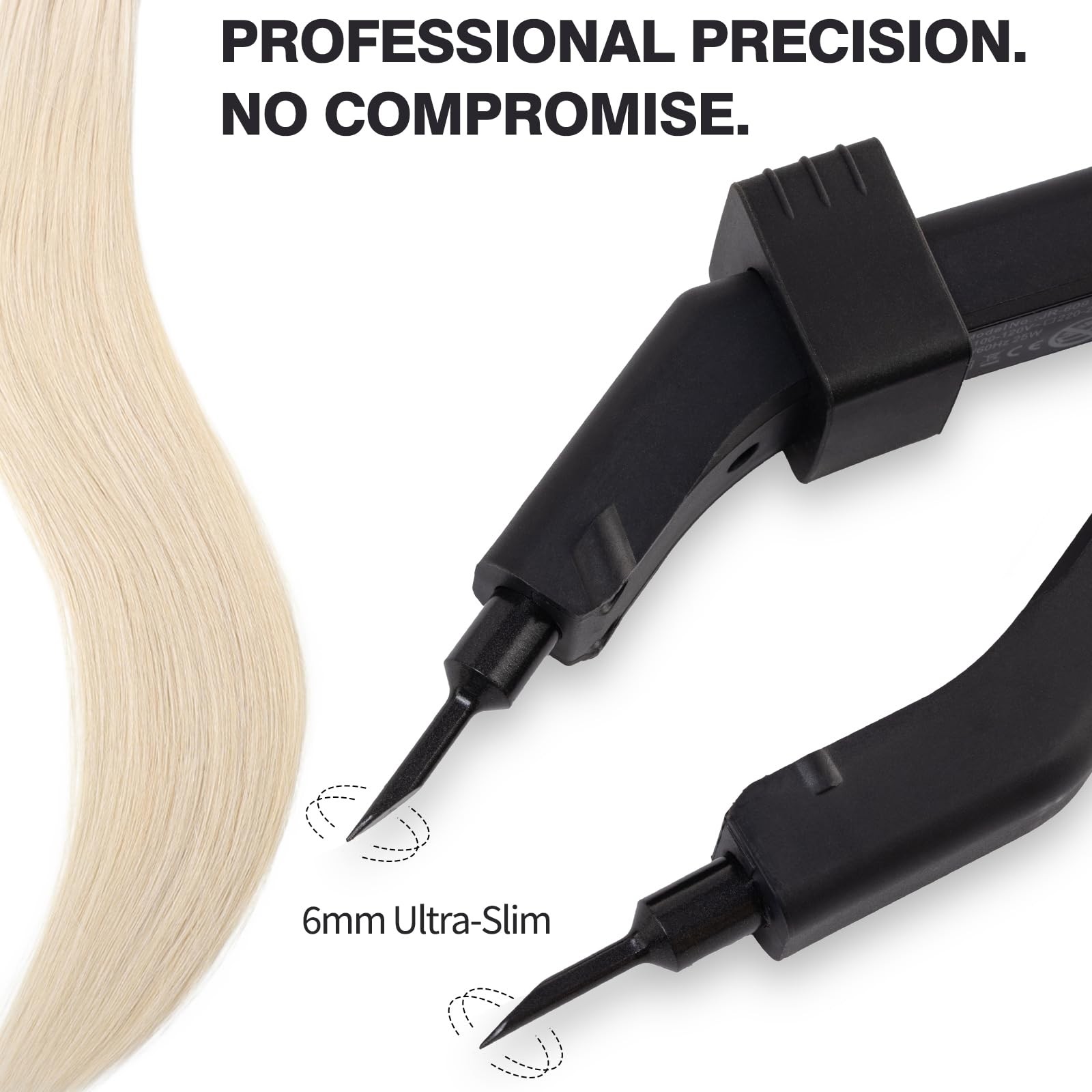 Professional Keratin Fusion Heat Tool – Ultra-Slim Precision Heating Plates, …