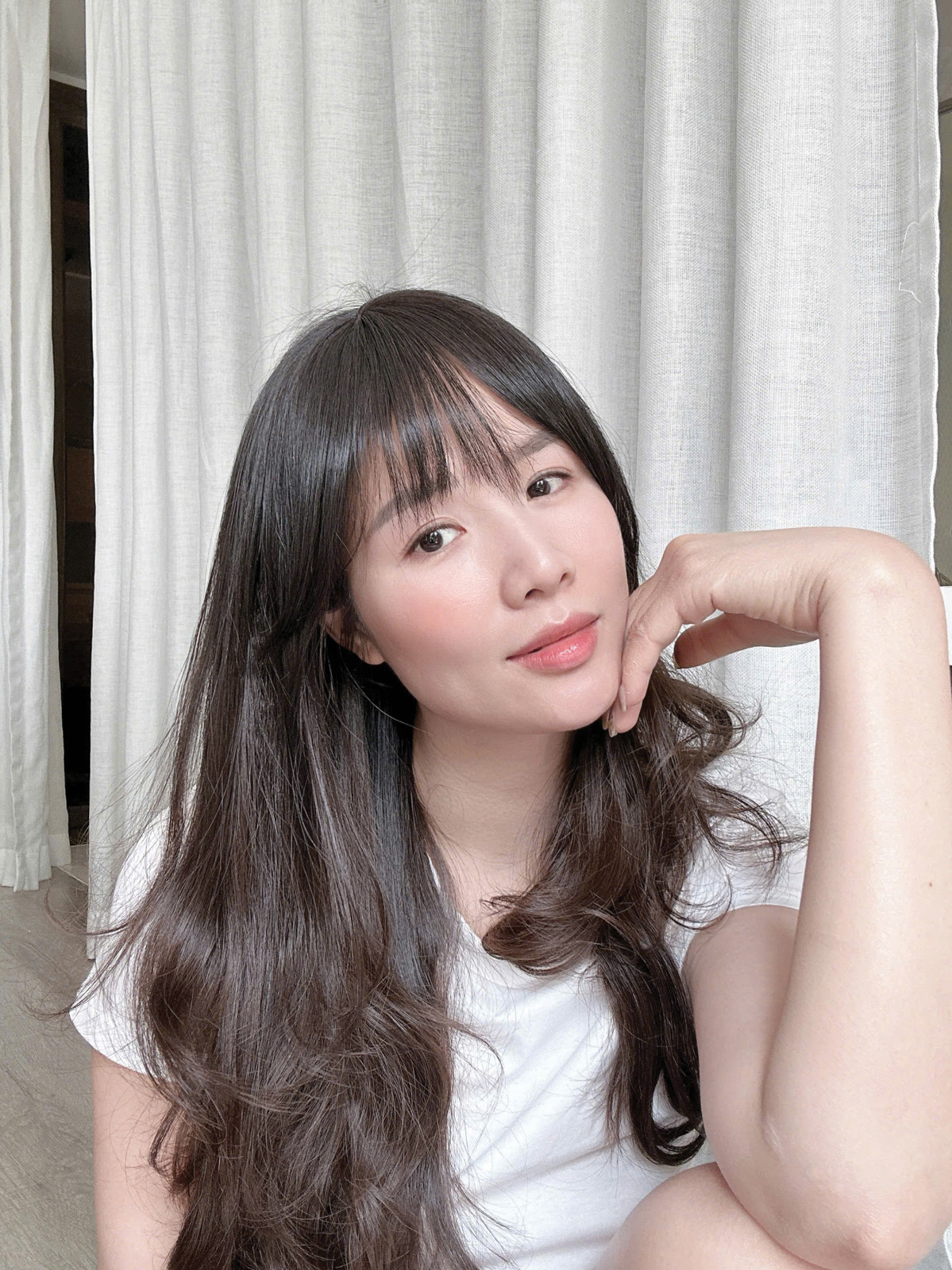 Human Hair Clip In Bangs, Hand Woven French Fringe, Natural Bangs Hairpiece