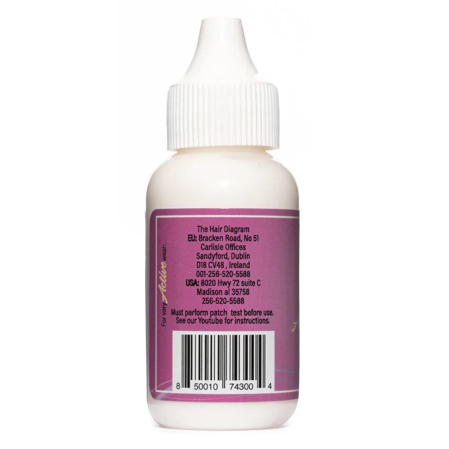 Bold Hold Active The Hair Diagram Lace Wig Adhesive Glue 1.3 Oz NEW