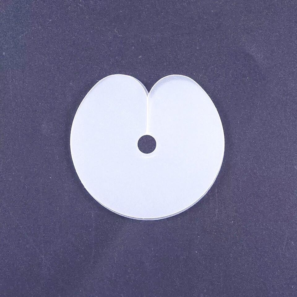 Heat Fusion Clear Scalp Protector Disk Without Scale