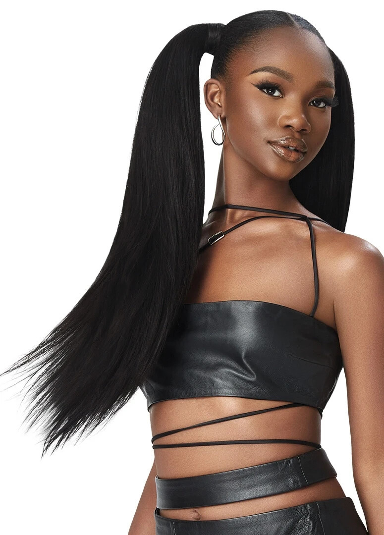 Outre Premium Purple Pack Yaki 100% Human Hair 8″