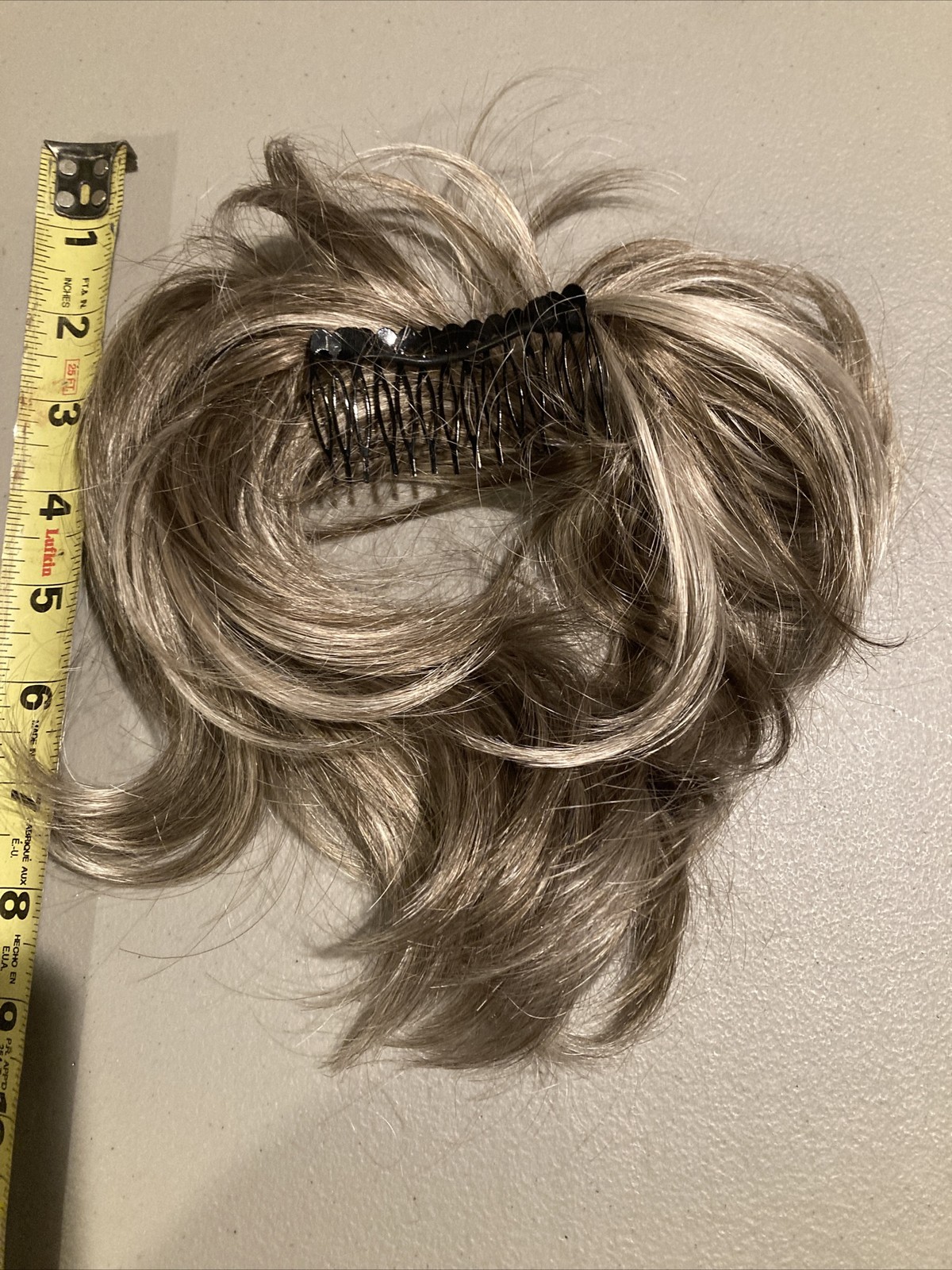 Hair piece With Comb Easily Attaches To Create Dressy Or Just Fun Style. Washed