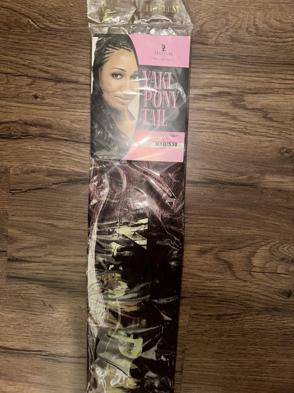 Yaki Pony Synthetic Hair Fiber Color M1B/ 530 NEW! Sealed!