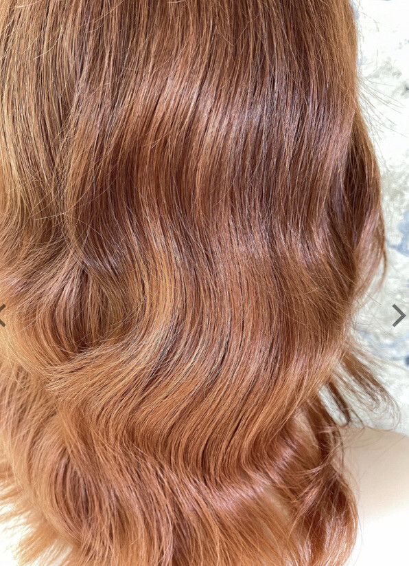 Human Hair Lace Front Wig (w/ bleached knots)