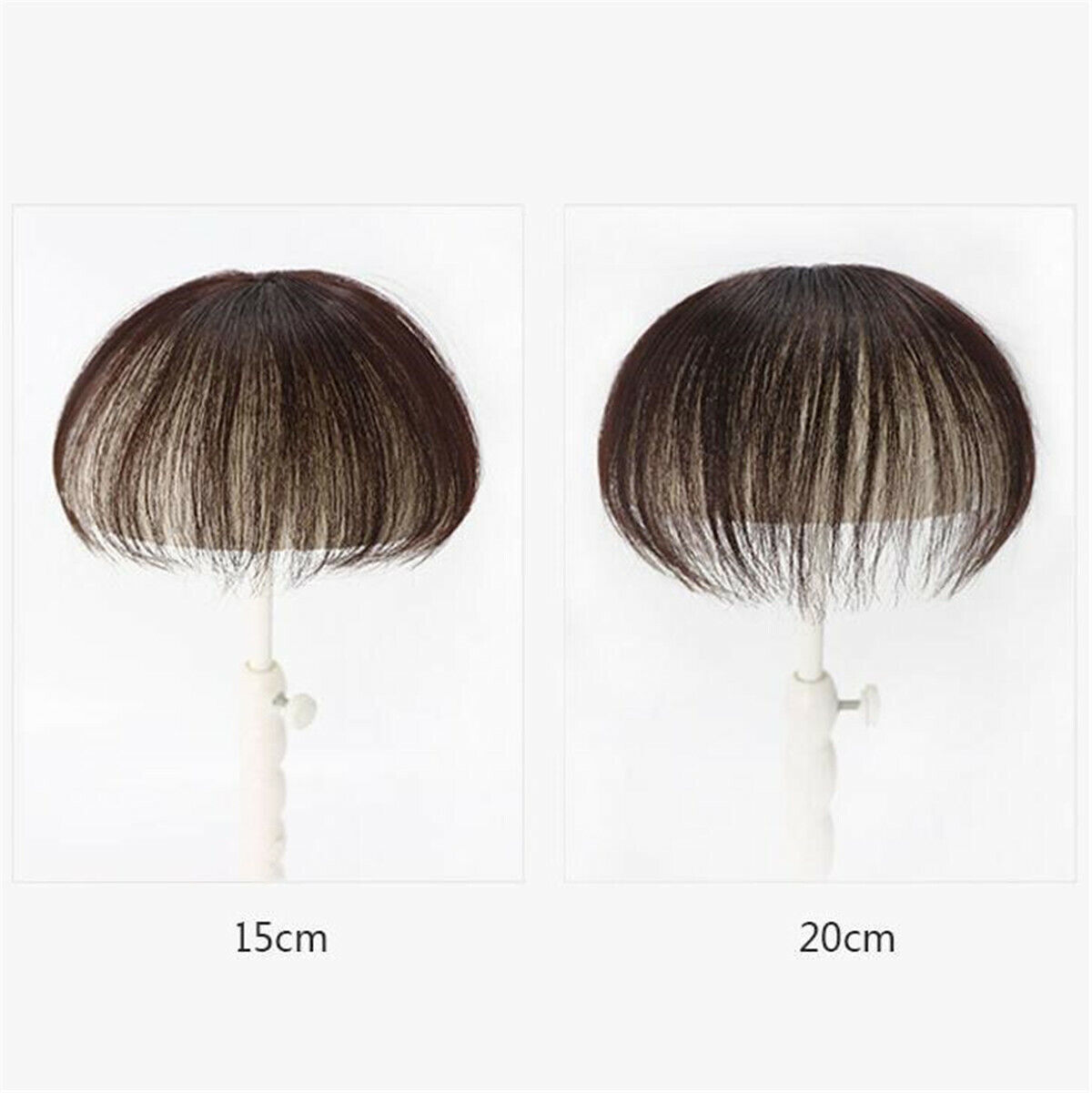 100% Human Hair Topper Clip in Hairpiece Wig Toupee Top Pieces Women Wigs USA
