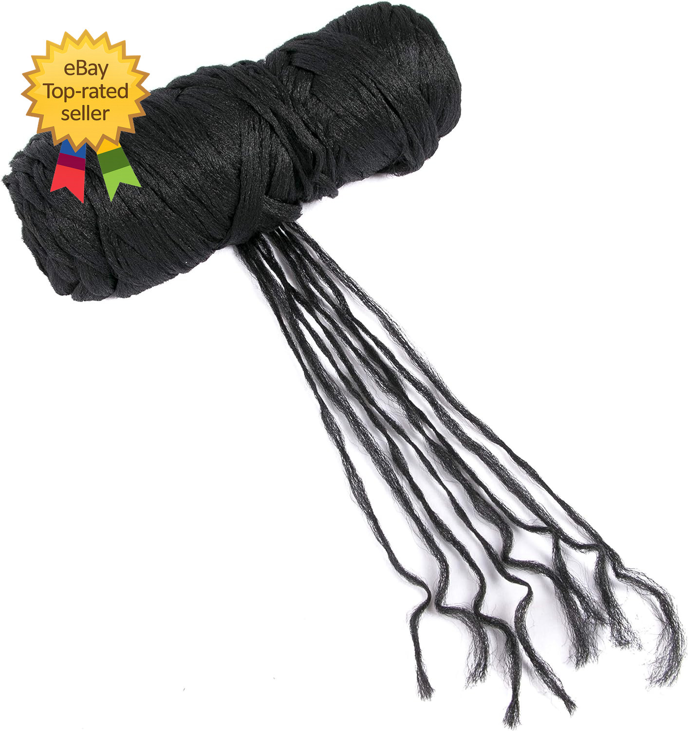 5Roll Brazilian Yarn Wool Hair Arylic Yarn for Hair Crochet Braid Twist Warps Bl