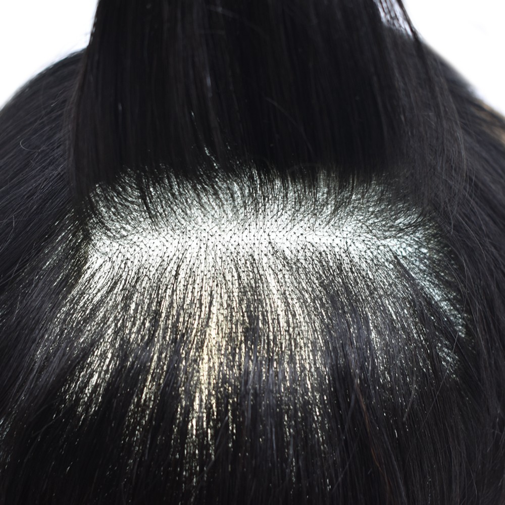 Mens Hair Piece Toupe for men Fine Mono Lace Front Men’s Toupee Human Hair Unit