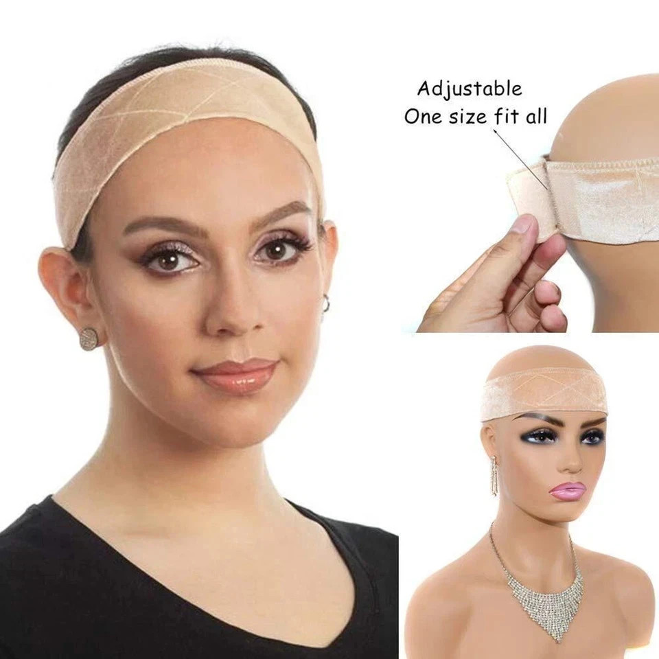 Wig Grip Headband for Women Adjustable Velvet Wig Grip Bands Non Slip Lapm New