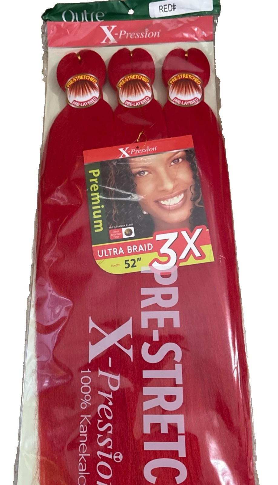 Pre Stretched Braiding Hair 3X 52″ ALL COLORS X-Pression Outre