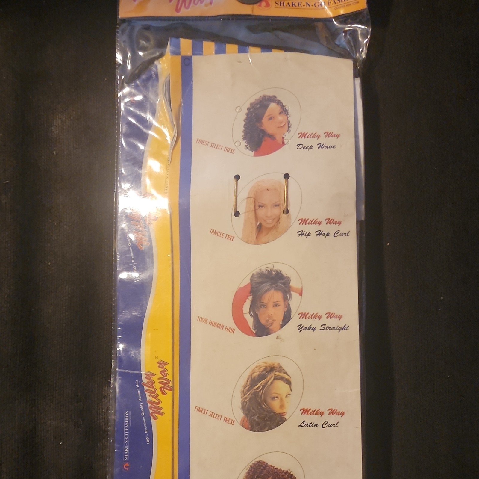 Milky Way 100% Human Hair Italian Permwave Wavy Weave 12″ 99J Extension