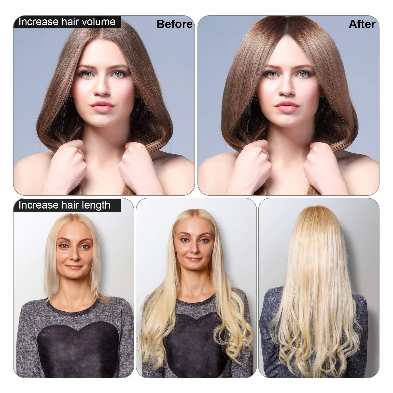 Clear Keratin Glue Beads 100g Hair Extension Adhesive No Odor Strong Bonding