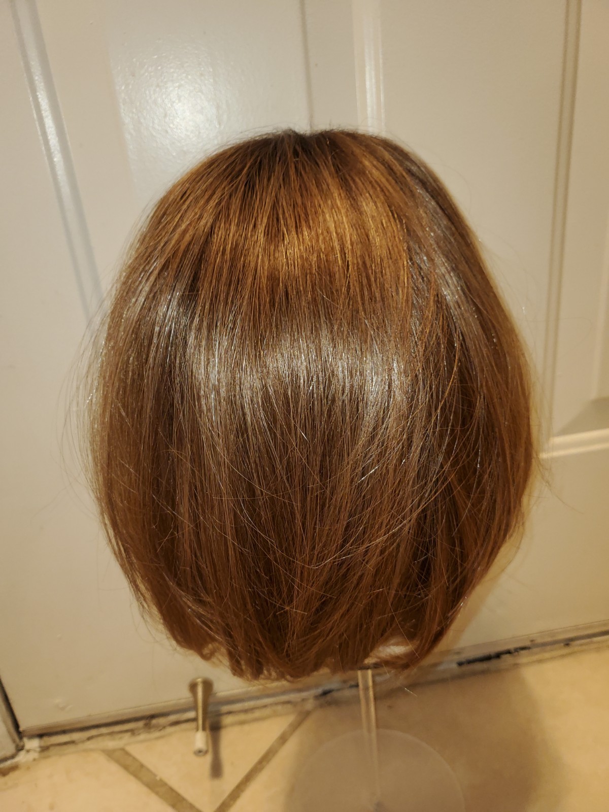 10 Inch Light Brown Synthetic Wig