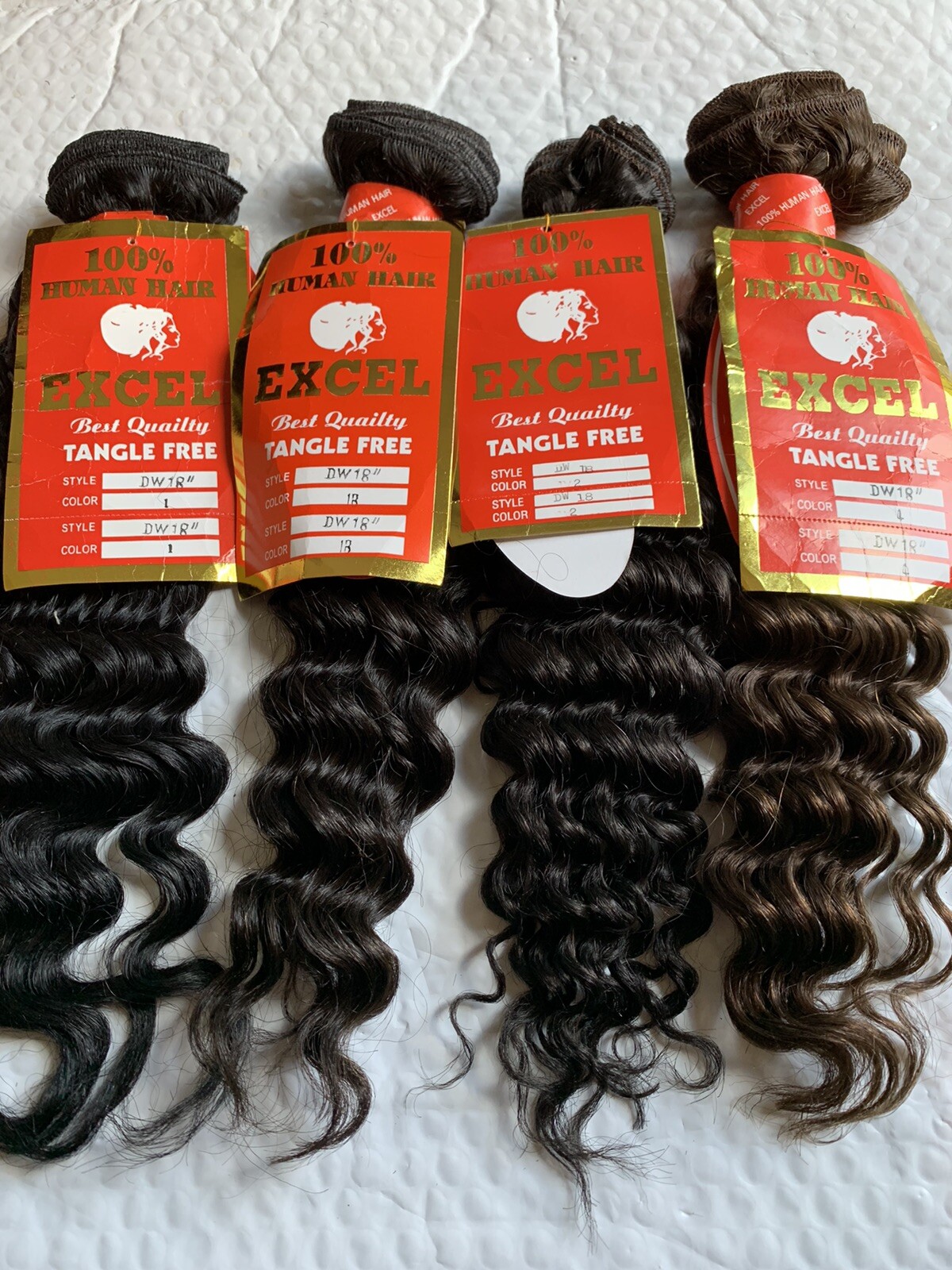 100% Human Hair for Weaving by Excel, Deep Wave Style, Feels soft and Lovely!