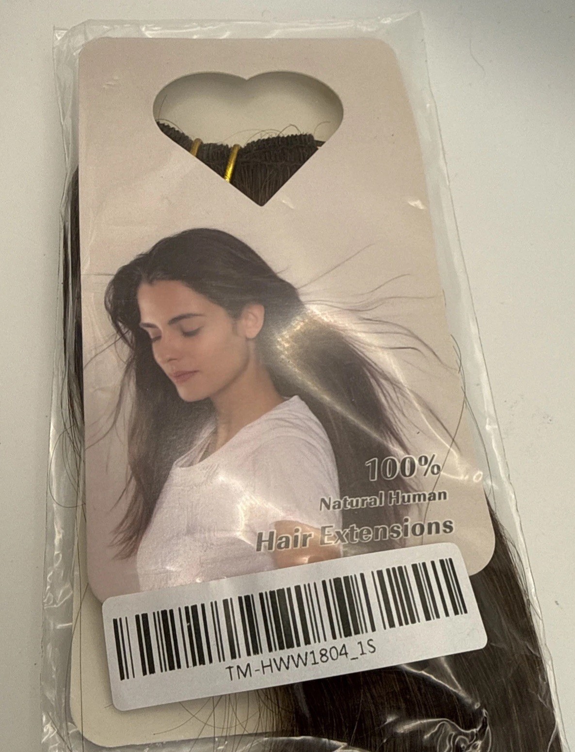 18” Flat Silk Weft 100% Remy Human Hair Extension Medium Brown 50g New