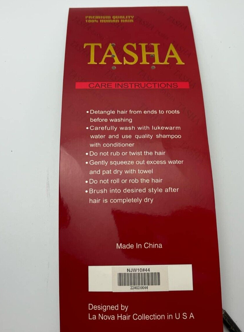 Tasha New Jerry Curl 10″ 100% Human Hair NJW-10