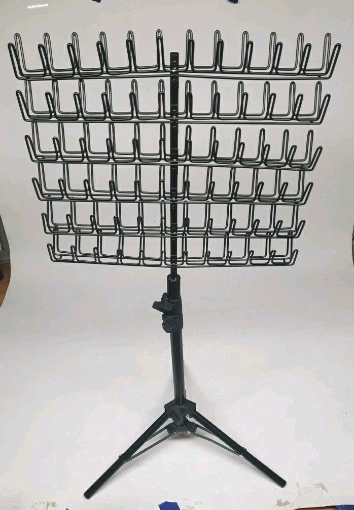 Braiding Hair Rack Height Adjustable 144 Pegs Extension Portable Folding Upto 5′