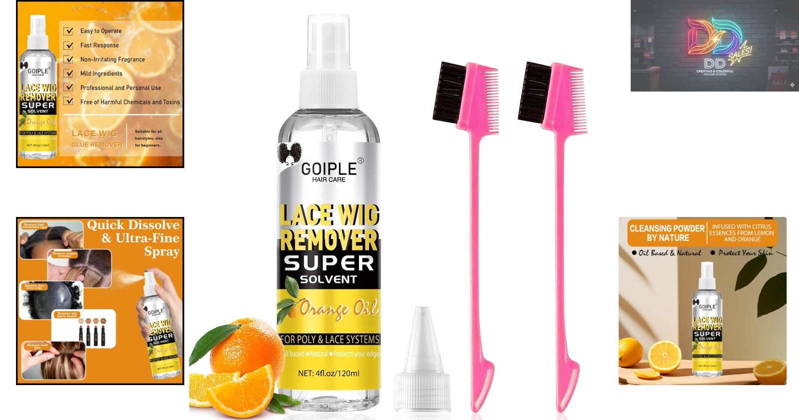 Fast-Acting Tape-in Hair & Wig Adhesive Remover