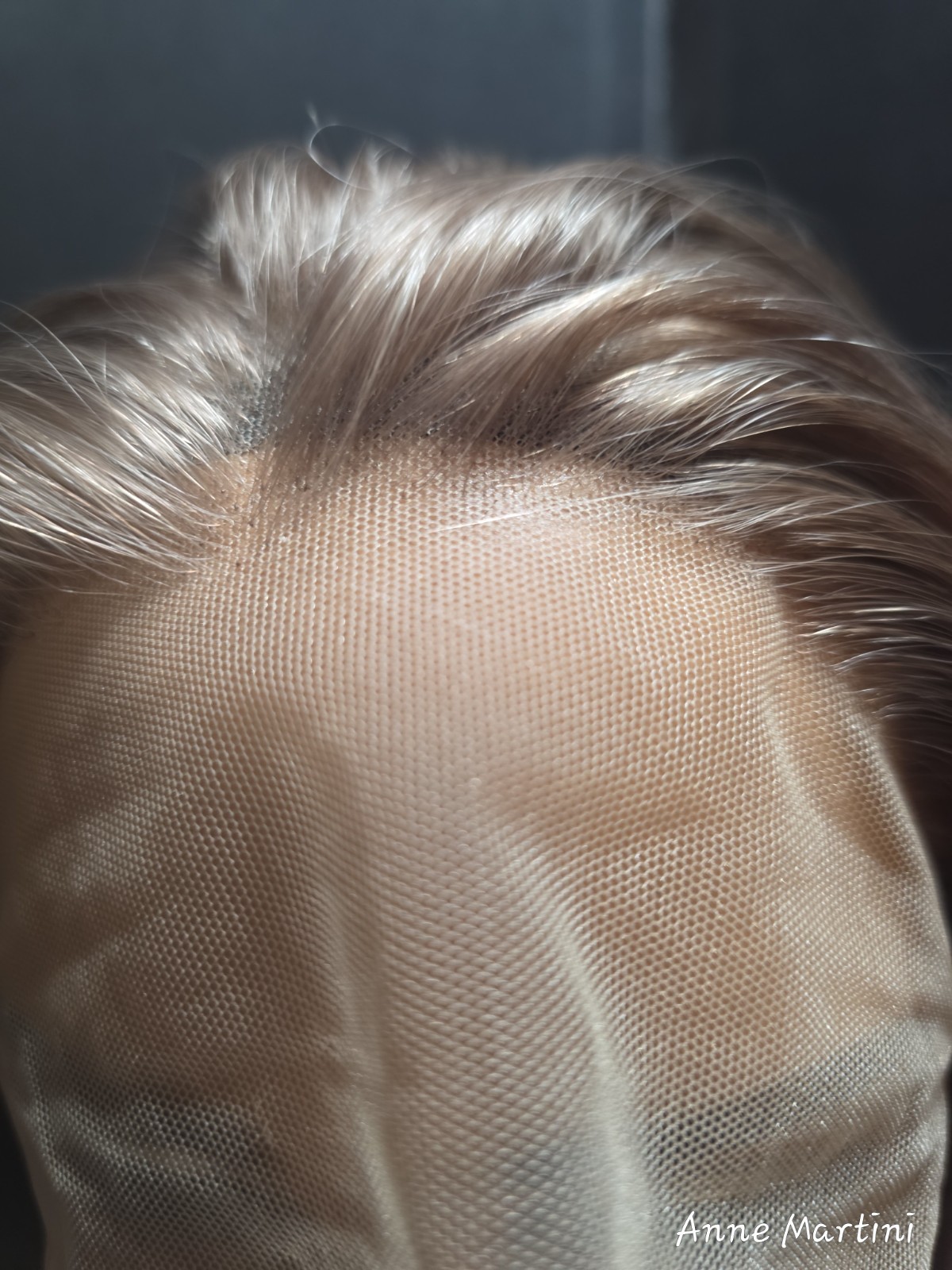 Love Story Jeremy Blond Wig Lace Front Cap Construction