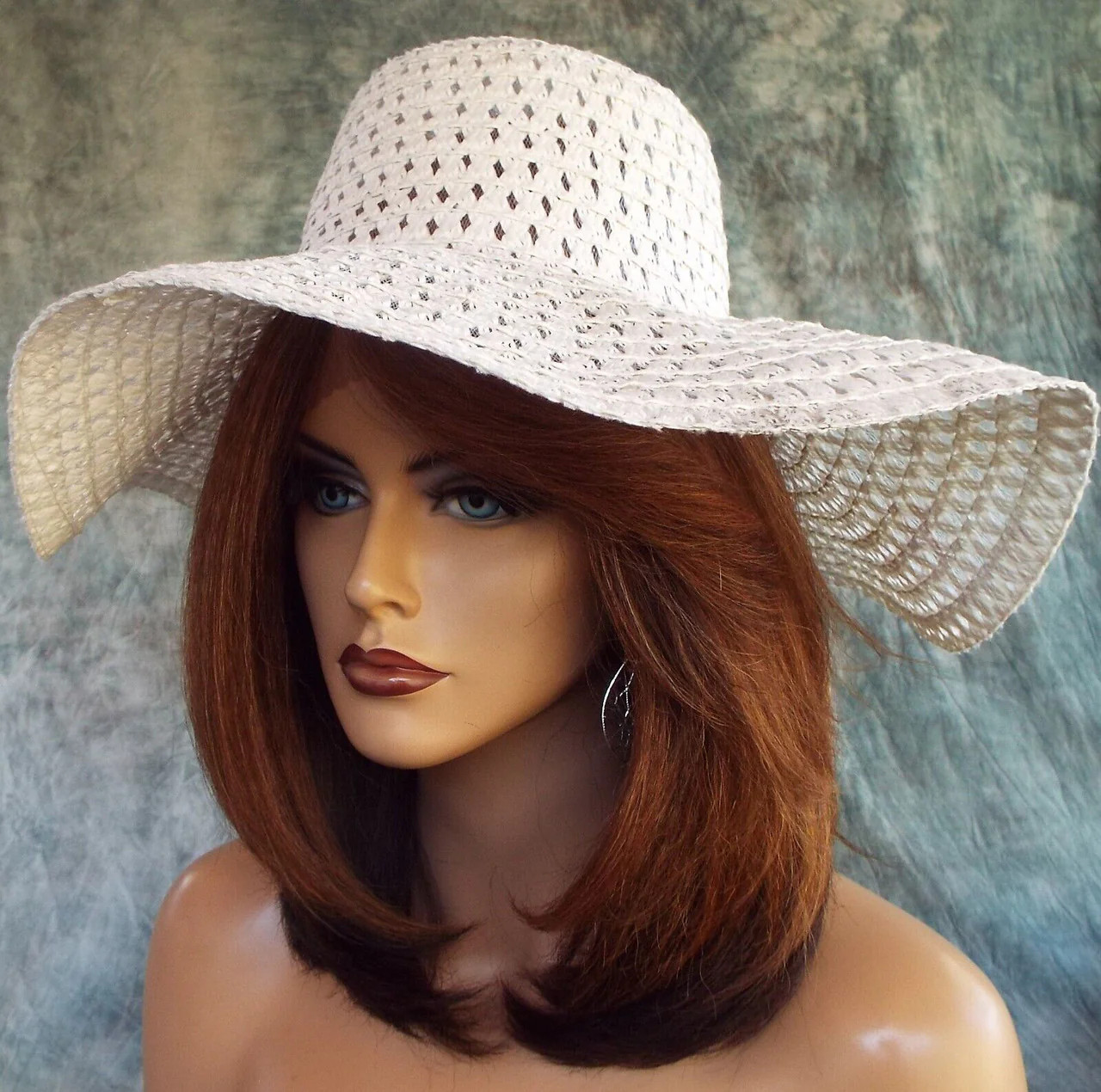 LACE FRONT LACE C PART YAKI LAYERED COLOR CHESTNUT GORGEOUS SEXY US SELL 1128