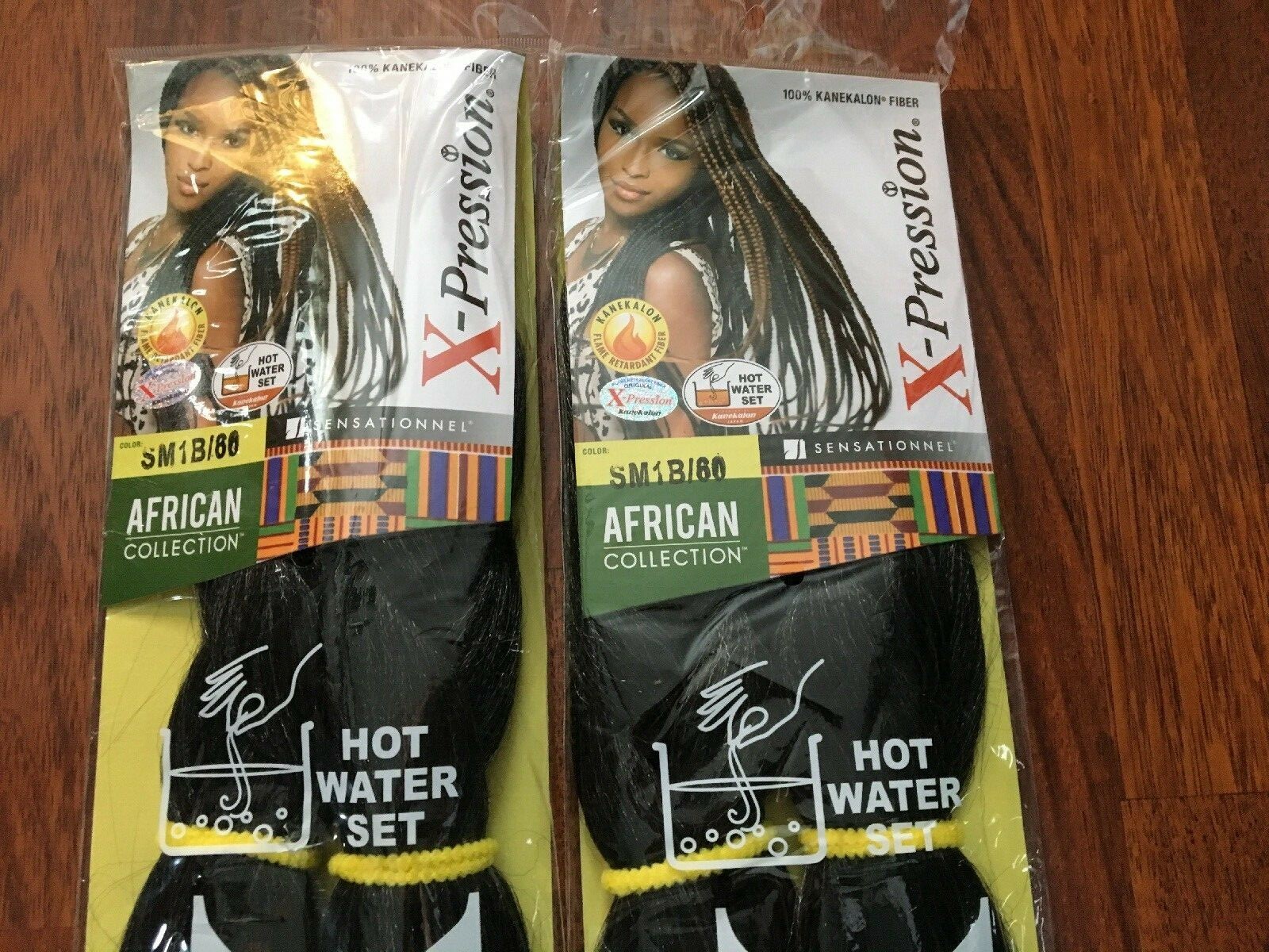 SENSATIONNEL ~ X -Pression Hair 100% KANEKALON ~ African Collection. 2 PACKS