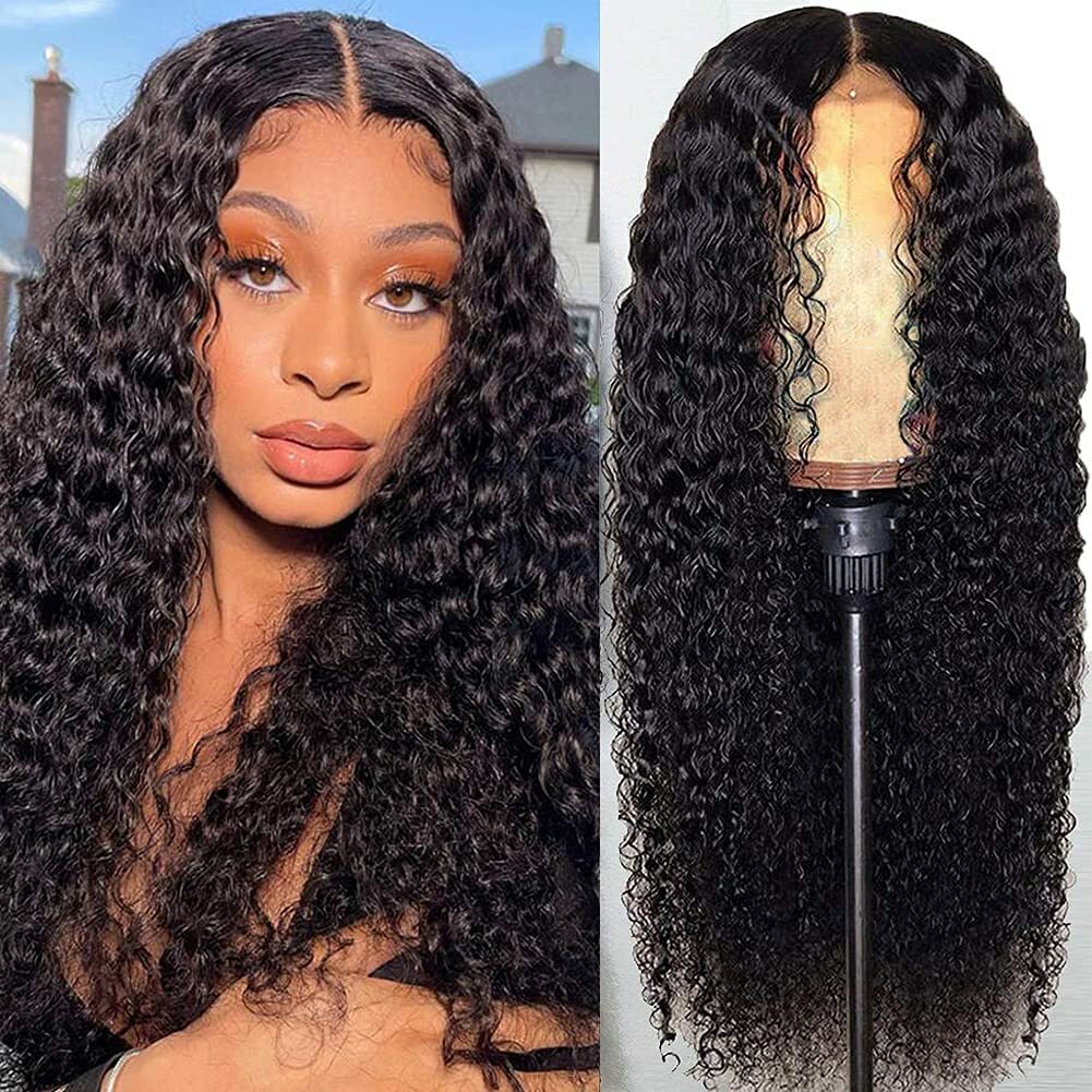 USA Hair Curly Front Wig Women Brazilian Long Curly Wavy Hair Wigs Women Costume