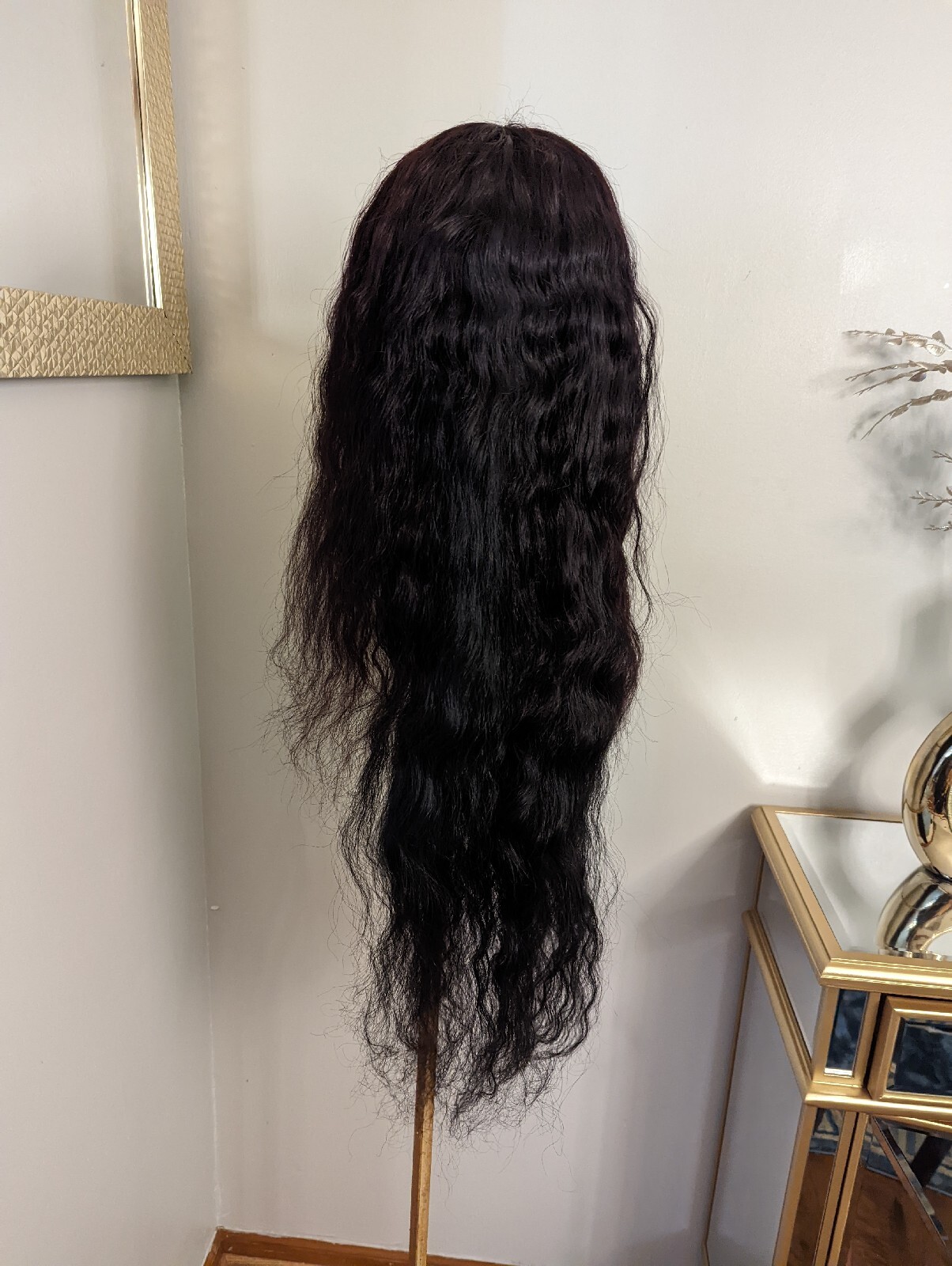 High Quality regular Top 26 to 28″ straight 100% Virgin Human Hair Lace Wig