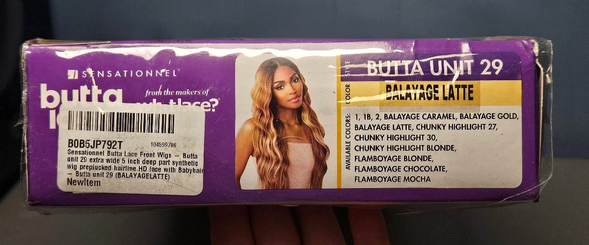 Sensationnel Butta Lace Synthetic HD Lace Wig – BUTTA UNIT 29 – Brand New!