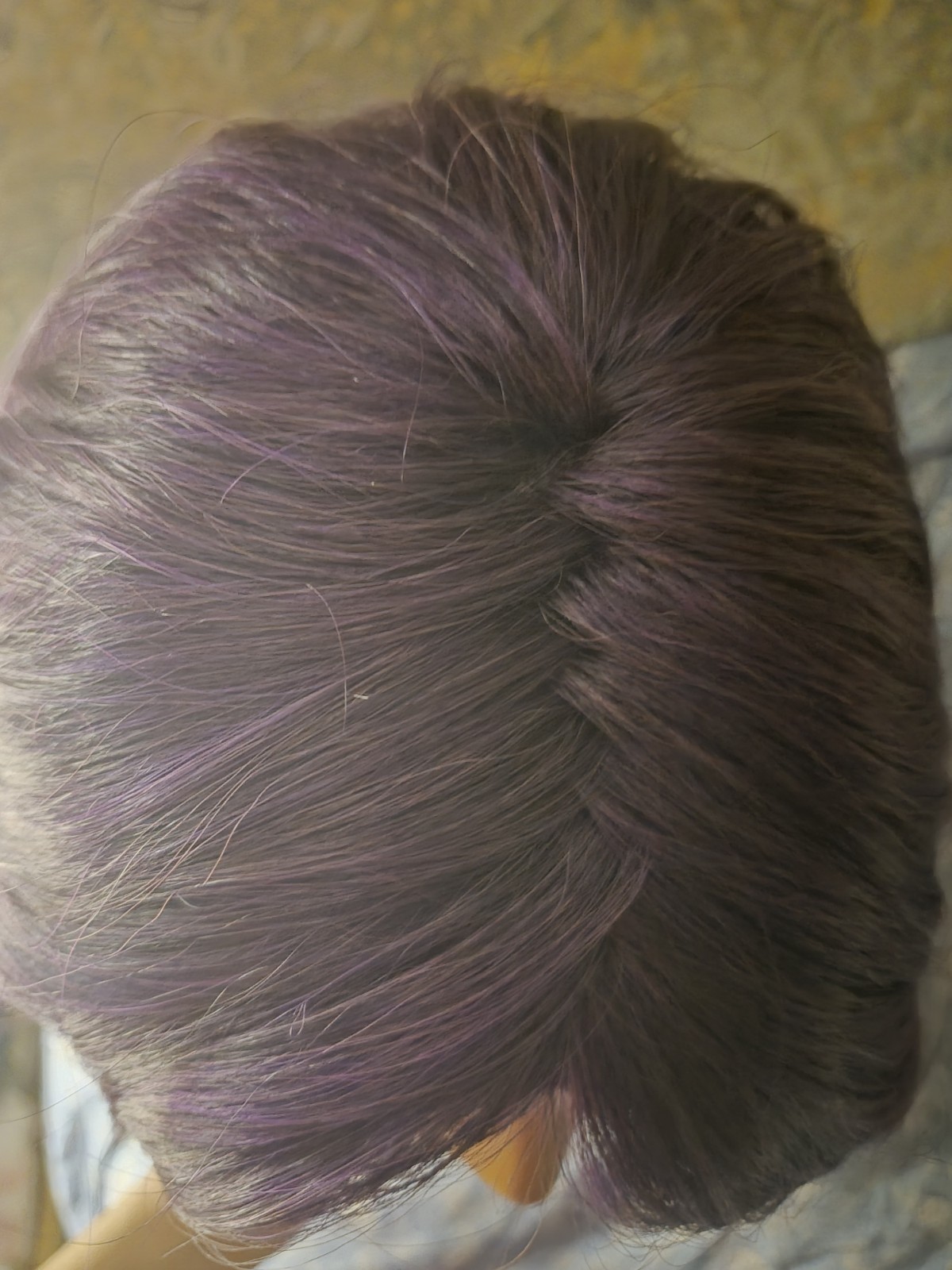 René of Paris Lush Wavez Wavy Synthetic Heat-Resistant Wig Classic Cap Purple